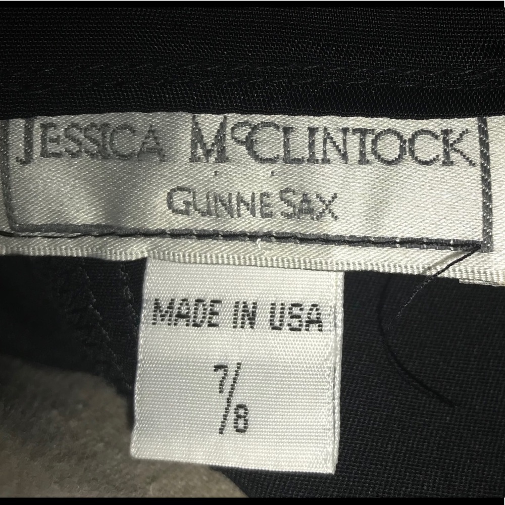 New Jessica McClintock Mermaid Gown in Black - Picture 6 of 6